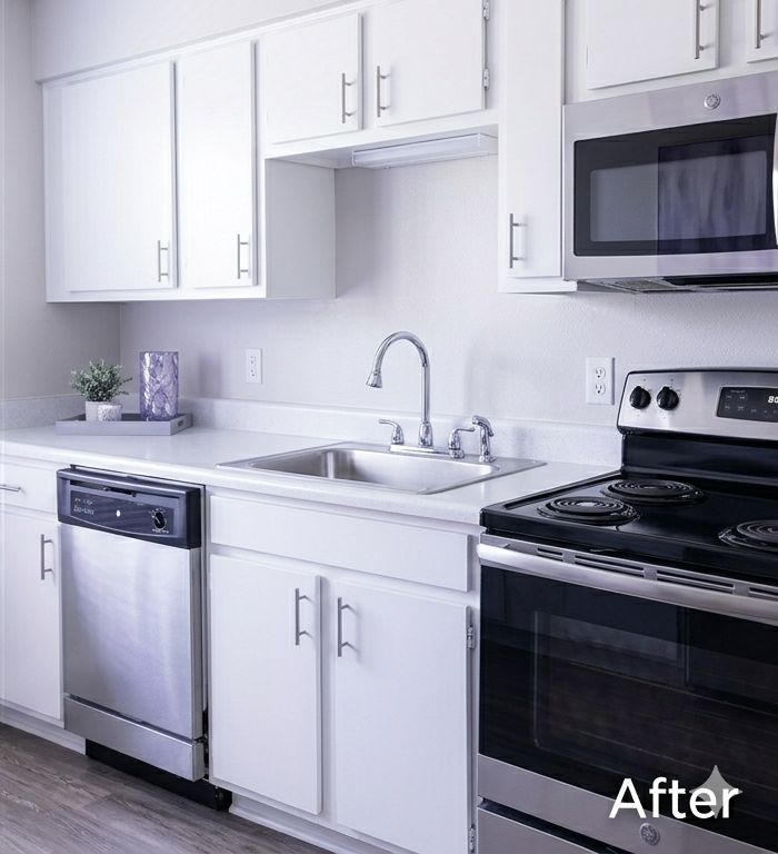 After painting